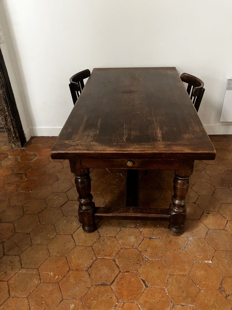 bureau ou table � manger en ch�ne 110 Paris 4 (75)