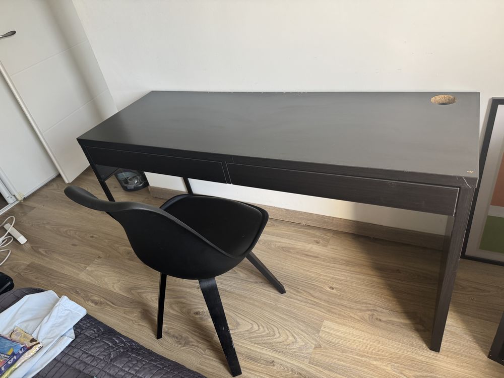 Bureau 2 tiroirs avec chaise 60 Wattignies (59)