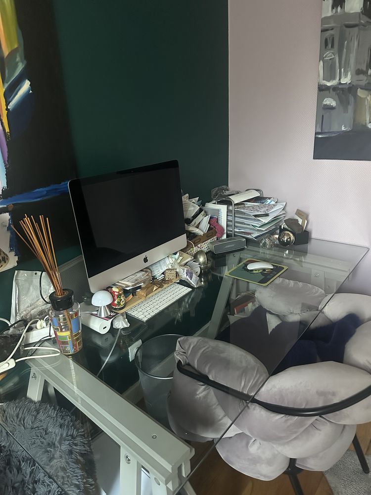 Bureau en verre et bois 340 Laxou (54)