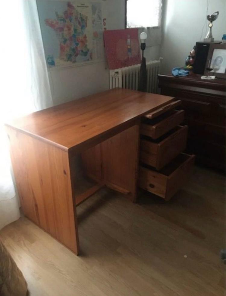 Bureau en pin 100 Marly-le-Roi (78)