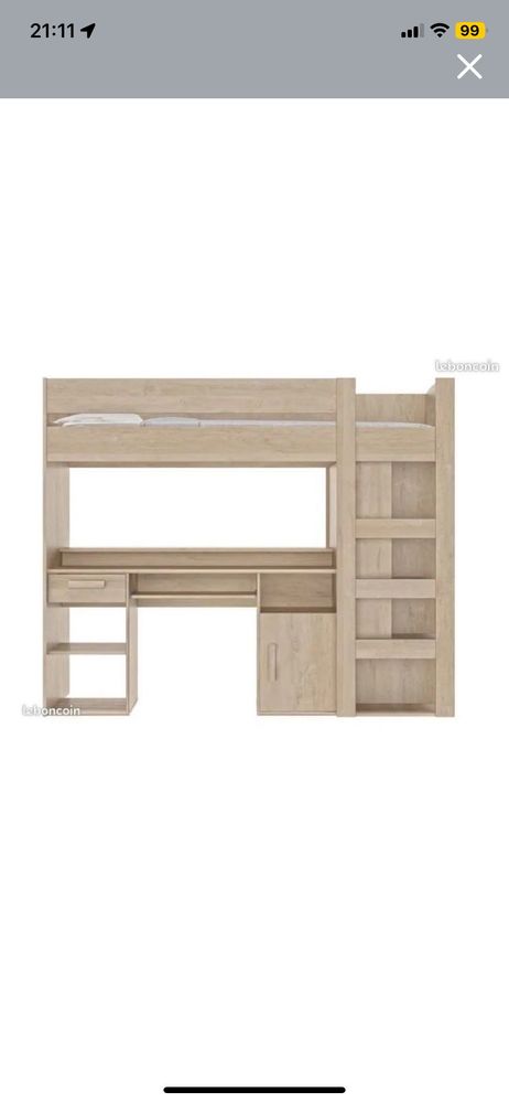 lit bureau 450 Lyon 1 (69)