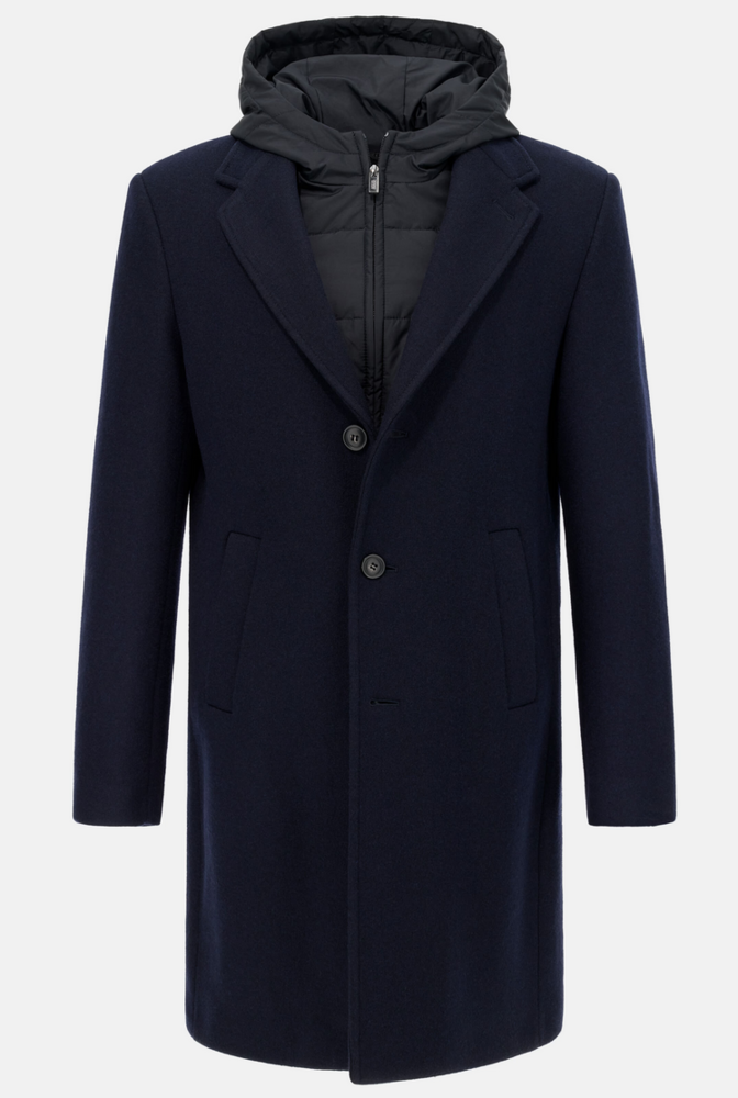 Caban en laine avec capuche - Boggi Milano 270 Toulouse (31)