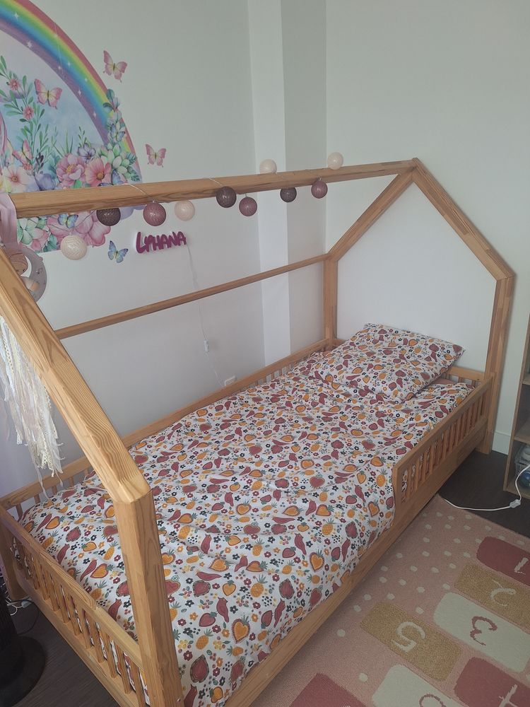 Lit cabane 90�190 avec matelas 270 Saint-Brieuc (22)