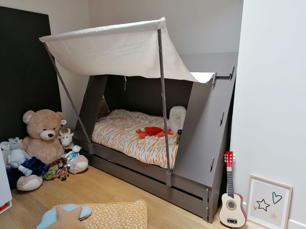 Lit cabane tente enfant 550 Limoges (87)