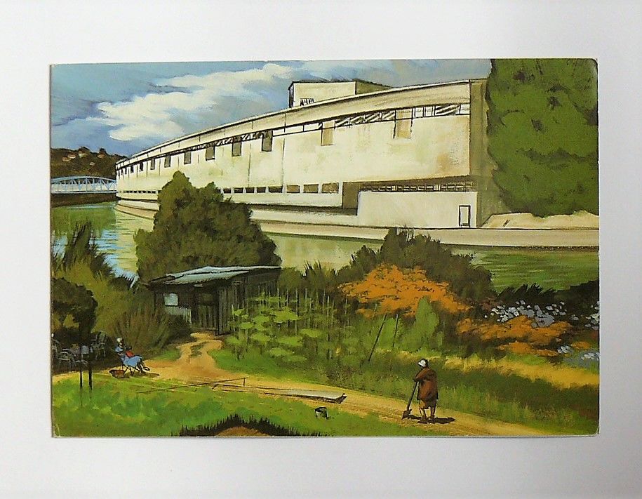 CABANES : Carton d'invitation exposition  Correspondances  4 Argenteuil (95)