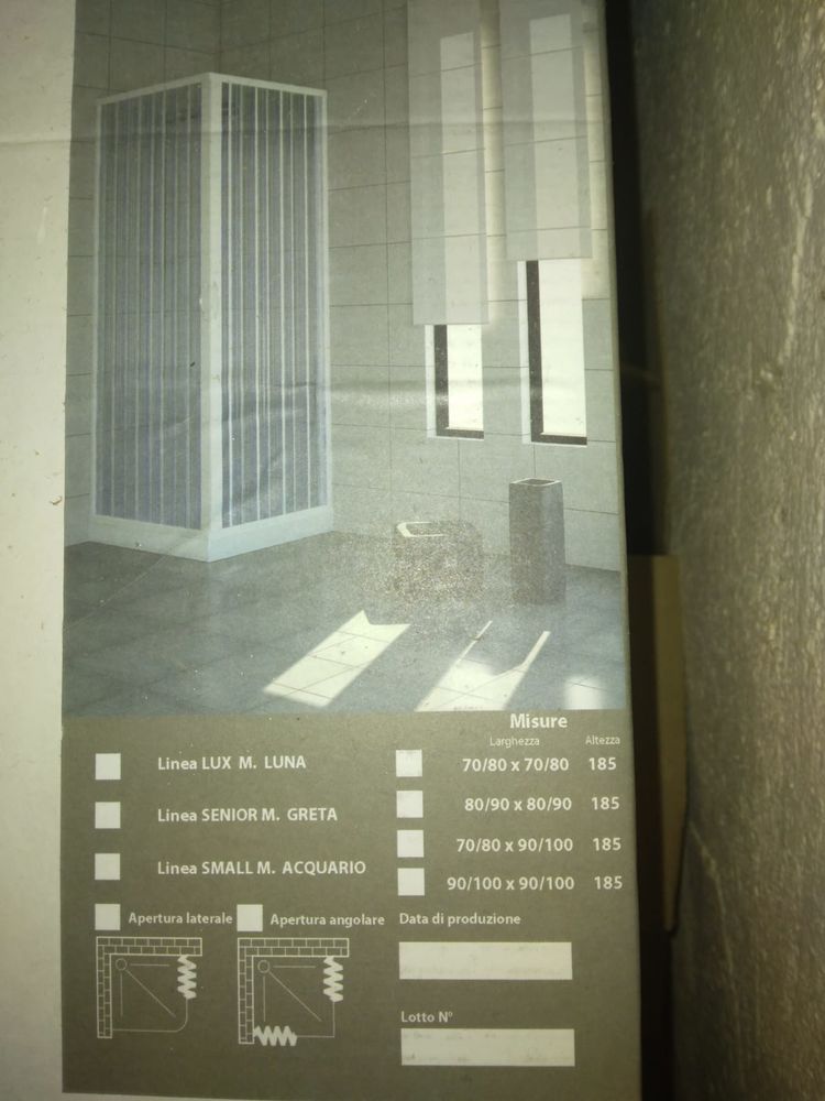 Cabine de douche en accord�on neuve ( encore emball�e) 80 Villeneuve-Loubet (06)