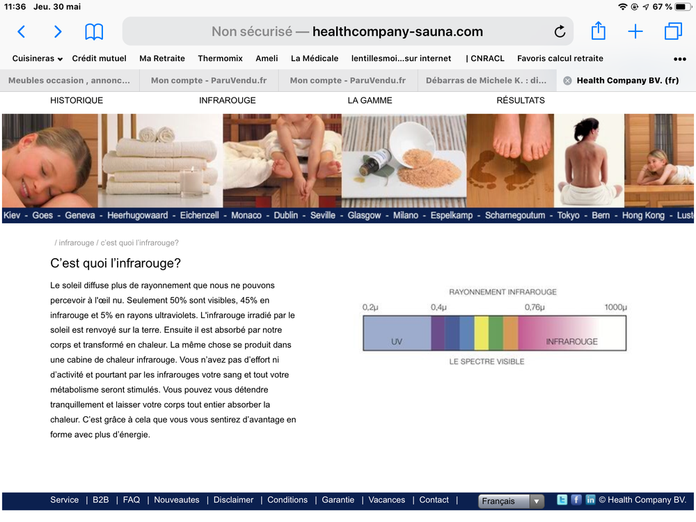 cabine a infra rouge 0 Paray-le-Monial (71)