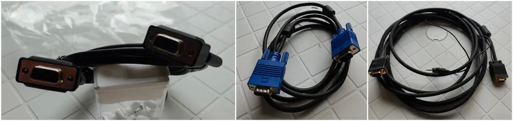 C�ble VGA Q:2 + 1 c�ble RS 232 neuf 10 Soullans (85)