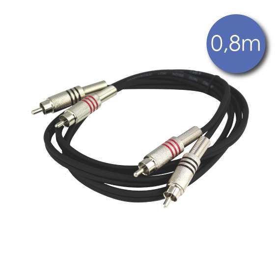 Cable rca
0.80 m
Plaqu� or sur connecteurs 5 Saint-Jean-de-Braye (45)