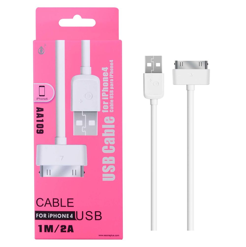 Câble USB pour iPhone 3G, iPhone 44S, iPad 23, iPod, 1m. 3 Milhaud (30)