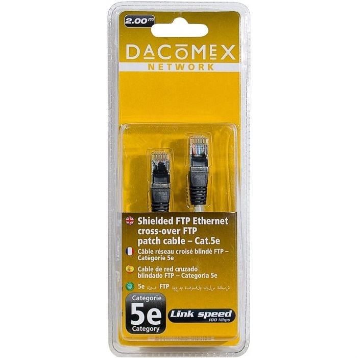C�ble R�seau Ethernet 2m DACOMEX Crois� Blind� FTP 5e cat. 2 Paris 17 (75)