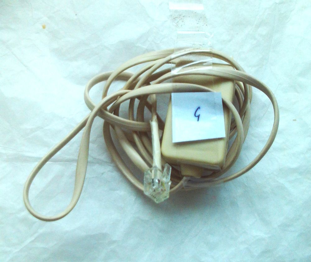 C�ble t�l�phone RJ11/ prise gigogne 2 Villeurbanne (69)