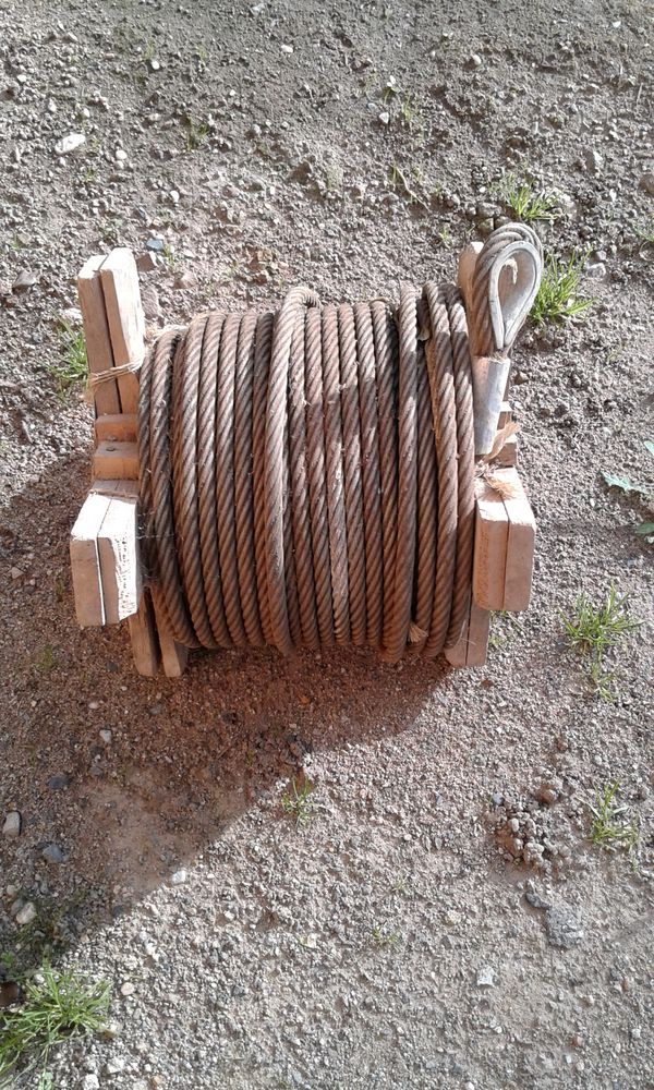 c�ble de treuil sur touret 250 Le Boulay (88)