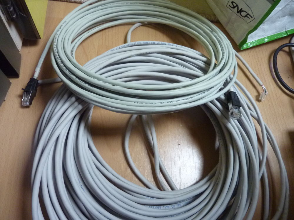 c�bles Ethernet, �lectrique, fil de cuivre �tam� 15 Plaisir (78)