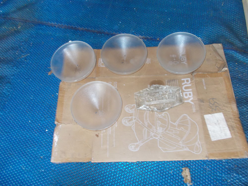 cache luminaire (lot) en verre 30 Bourgoin-Jallieu (38)