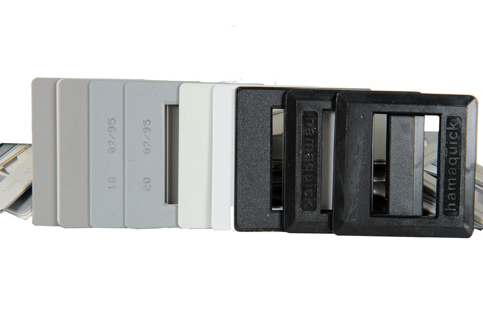 Caches plastique diapositives. 10 Alfortville (94)