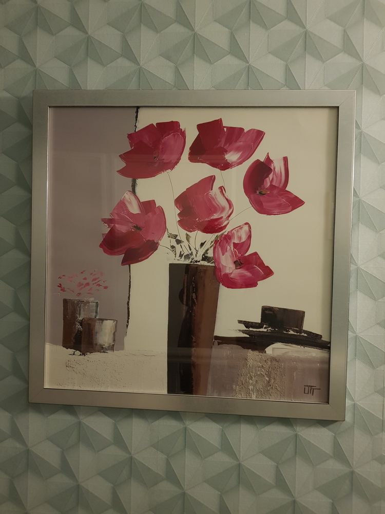 Cadre argent� avec reproduction 75 Paris 19 (75)