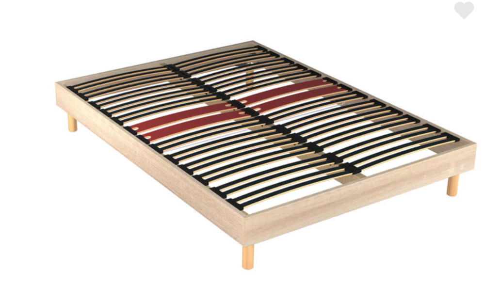 Cadre de lit avec sommier Conforama 120 Strasbourg (67)