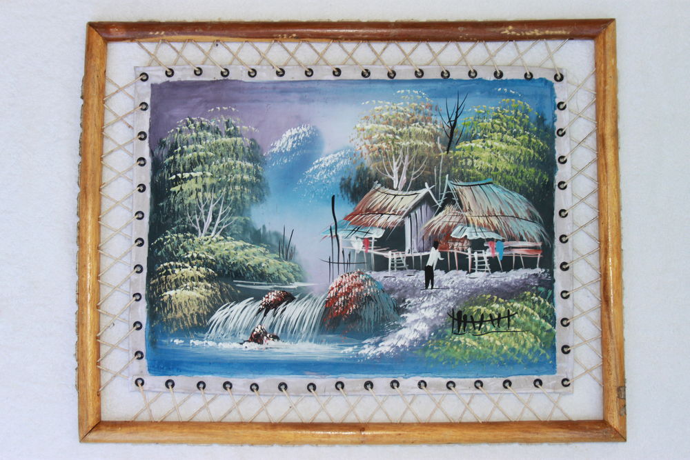 Cadre avec toile tendue 2 Montigny-Lencoup (77)