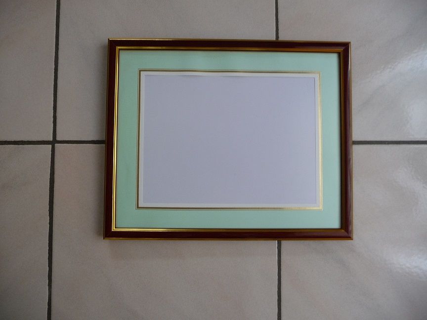 Cadre baguette acajou double filet dor� - Neuf 20 Celles-sur-Belle (79)