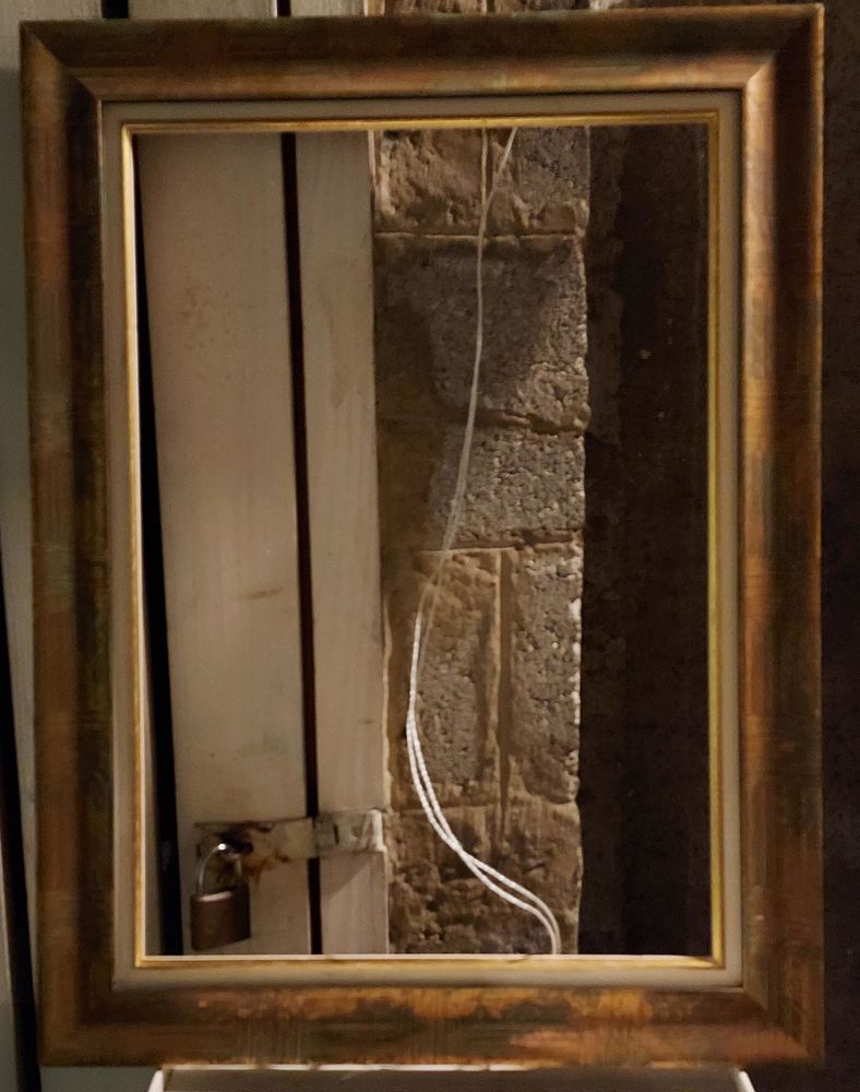 cadre bois couleur marbr� pour tableau 35 Paris 20 (75)