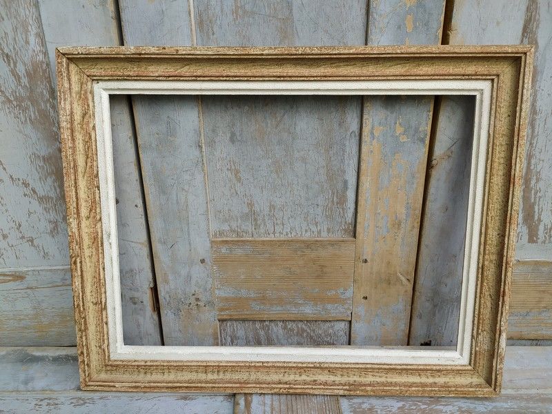 Cadre Bois Moulure Plate Feuillure 39,4cm x 29,5cm 
70 Loches (37)