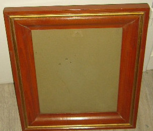 Cadre bois photo epaisseur 20mm merisier or 15 Versailles (78)