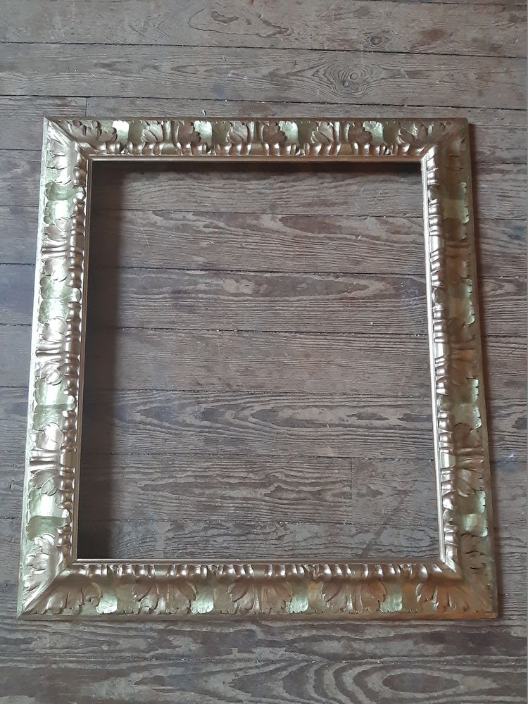 Cadre Bois Sculpt� Dor� Feuillure: 60x52 cm 60 Enghien-les-Bains (95)