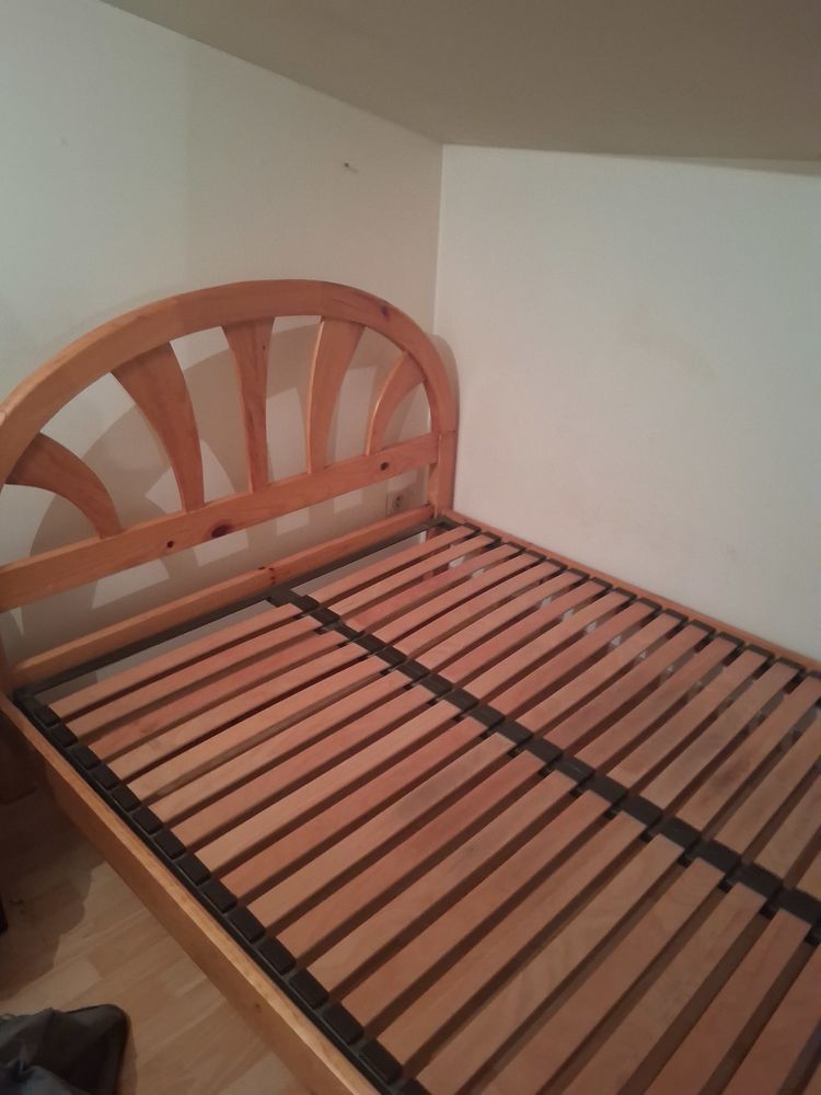 cadre lit en bois 90 Quissac (30)