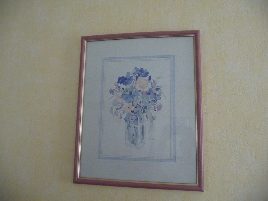 Cadre Bouquet Fleurs style aquarelle Grand Format NEUF 22 Celles-sur-Belle (79)