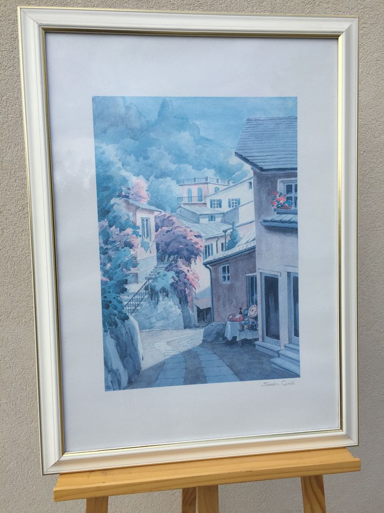 CADRE COPIE IMPRESSION AQUARELLE SANDRO GUIDI ART TABLEAU 79 Marseille 11 (13)