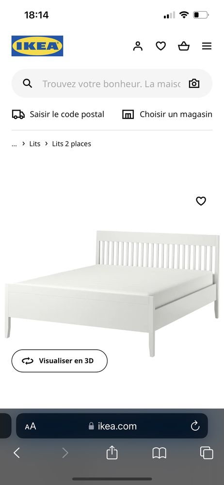 cadre de lit idanas IKEA NEUF 250 Cr�teil (94)
