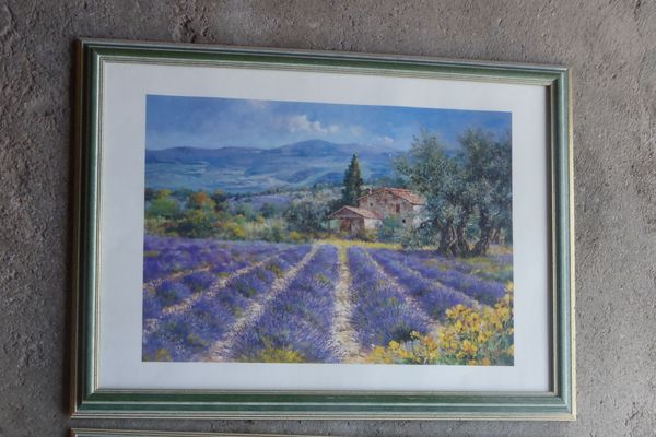 CADRE  LAVANDE  69x49 13 Doussard (74)