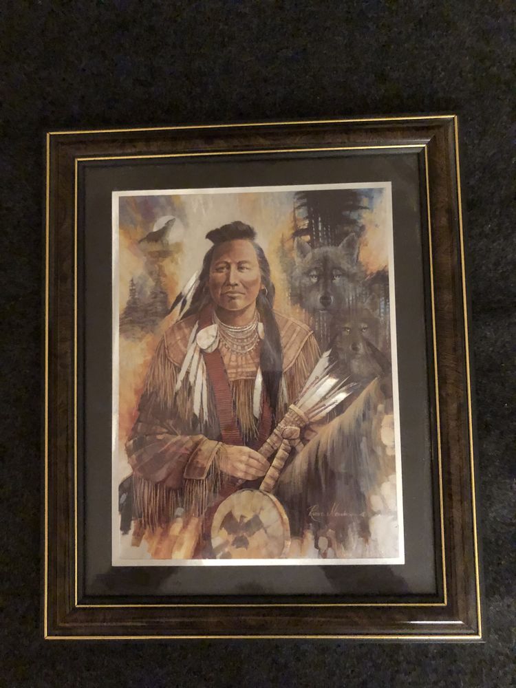 Cadre , Motif chef indien 5 Aix-en-Provence (13)