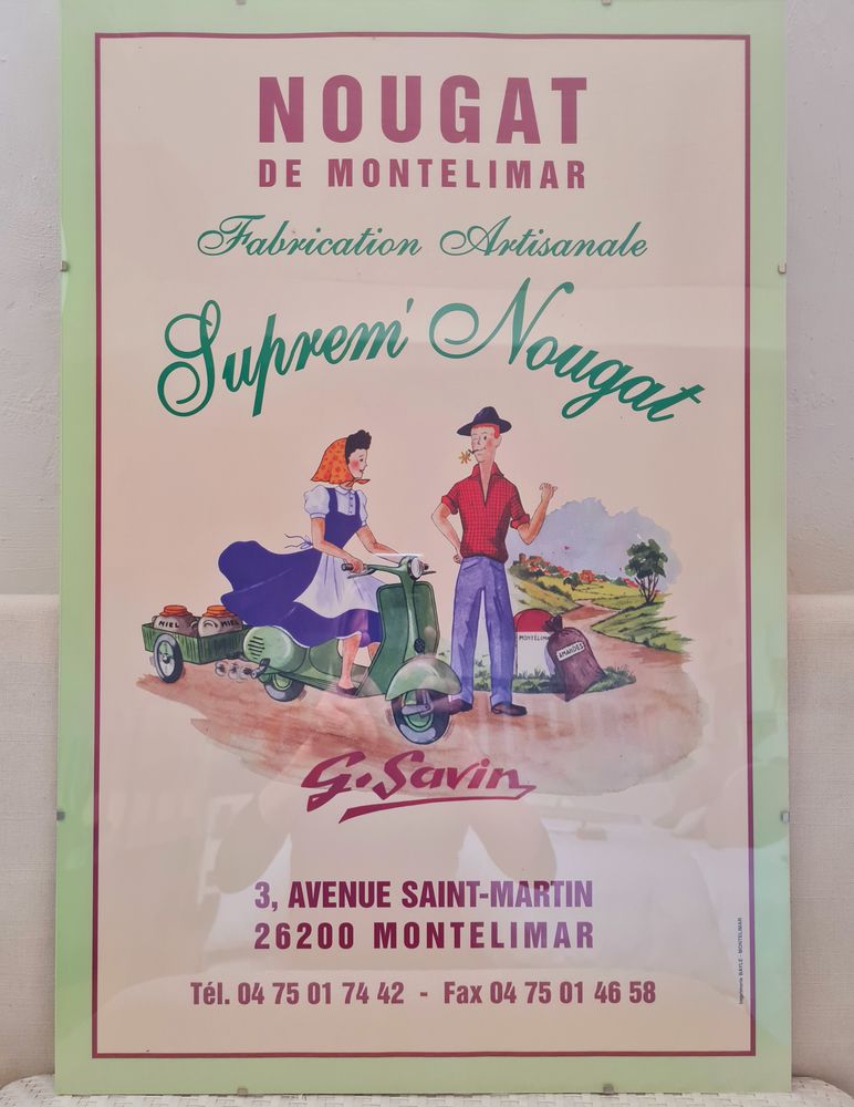 Cadre   Nougat de Mont�limar  10 Hy�res (83)