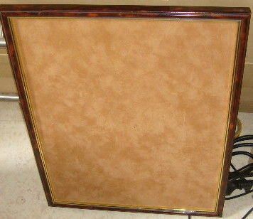 Cadre photo ou affiche bois verni liseret or 42x32cmx1,7 8 Versailles (78)