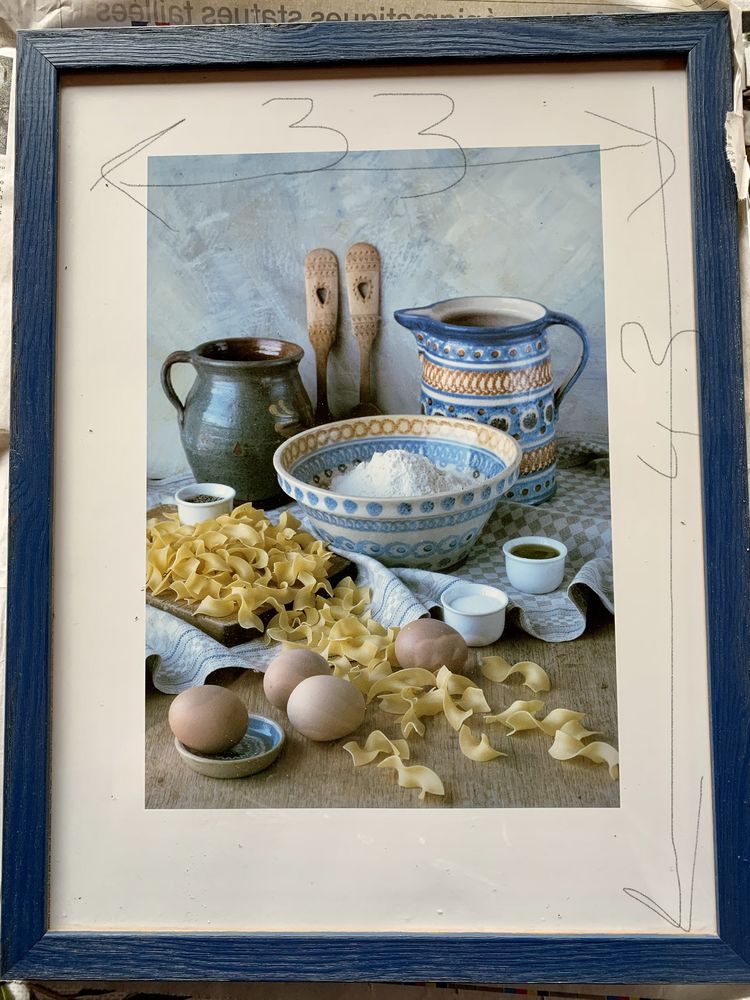 Cadre photo cuisine