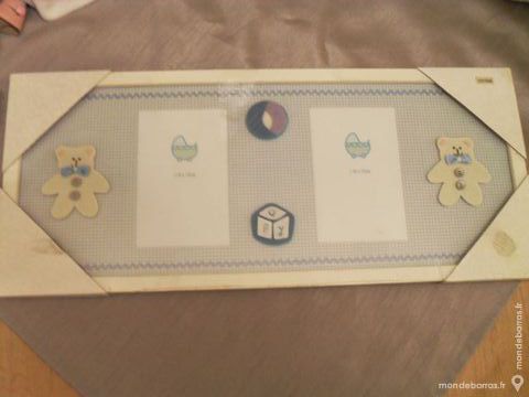 Cadre photo enfant bleu et blanc 52cm Neuf/emball� 12 Pantin (93)