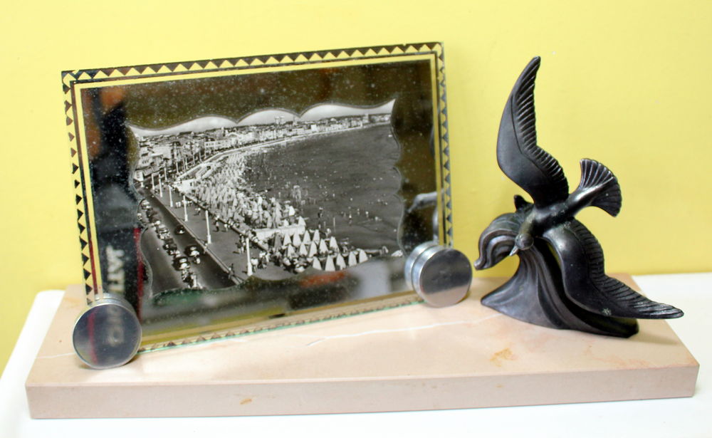 Cadre photo Mouette ART DECO Souvenir du bord de mer 80 Issy-les-Moulineaux (92)