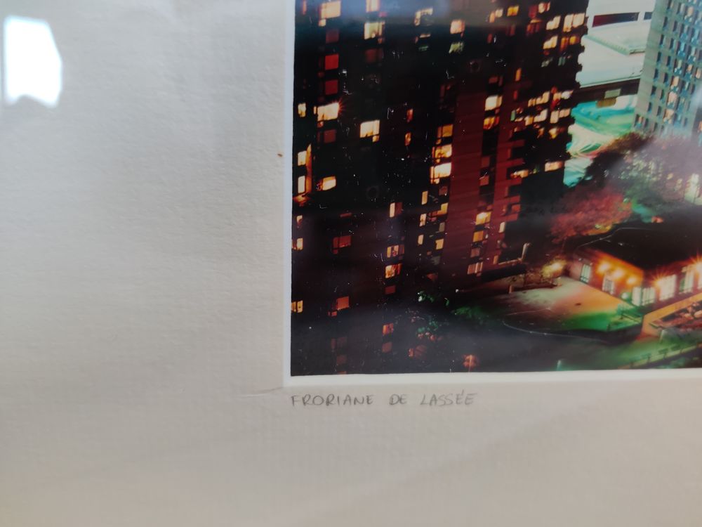 Cadre photo de nuit, 25 Vaires-sur-Marne (77)