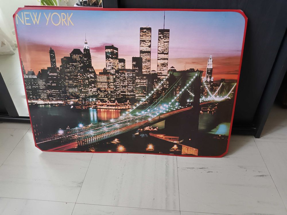 Cadre photo New York avec les tours jumelles 30 Colombes (92)