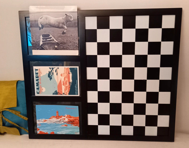 Cadre photos et �chiquier aimant� 5 Le Pouliguen (44)