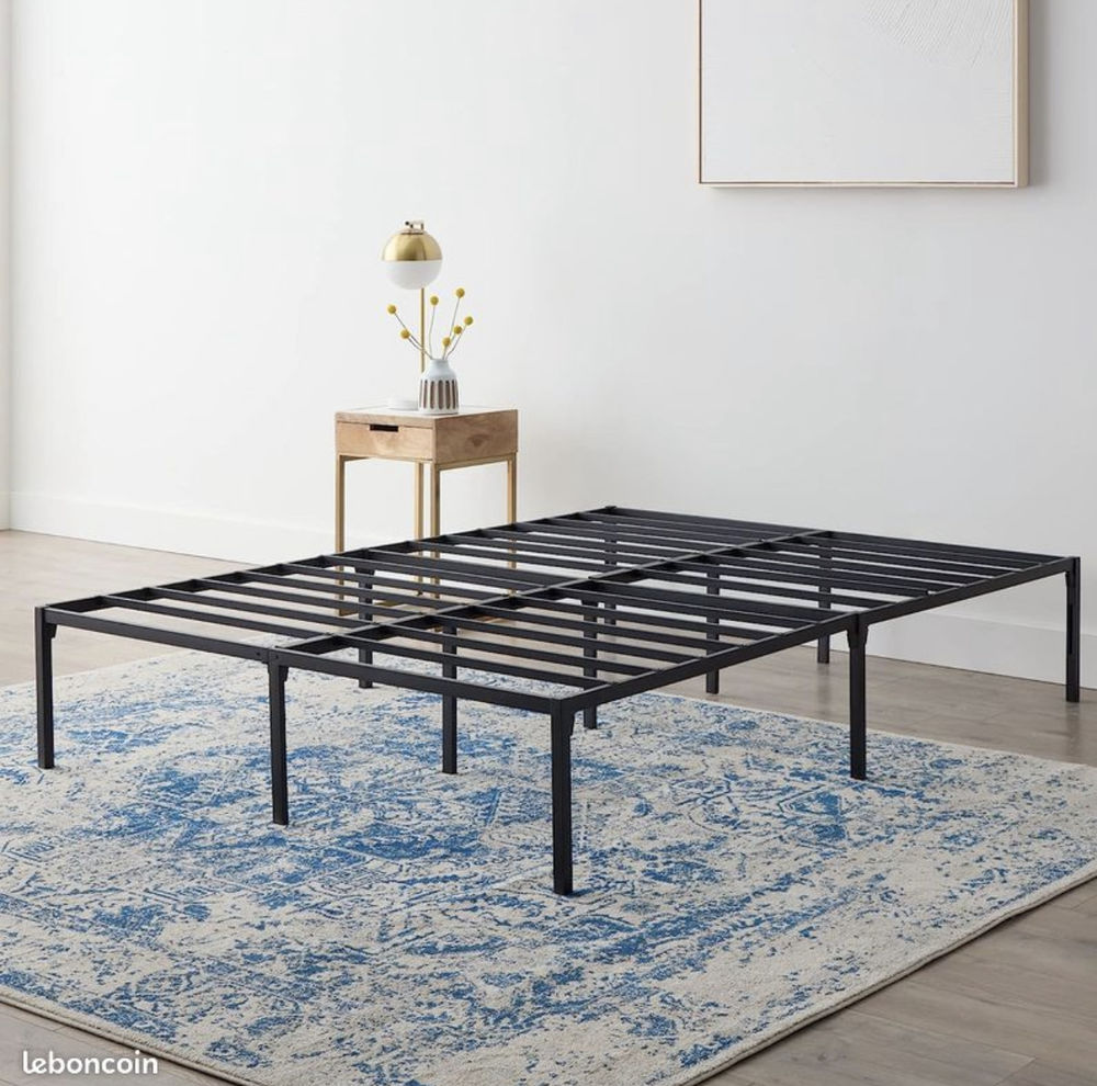 Cadre de lit Queen size en m�tal robuste et neuf 200 Paris 13 (75)