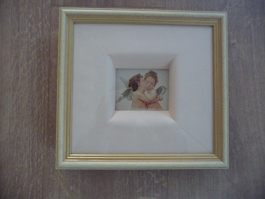 Cadre repr�sentant 2 anges 20 Celles-sur-Belle (79)