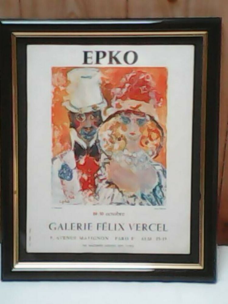Cadre reproduction affiche EPKO 33 x 28 cm 0 Jussey (70)