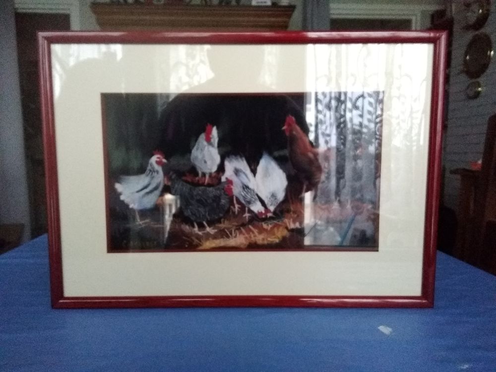 cadre sous verre avec photo . 10 Le Havre (76)