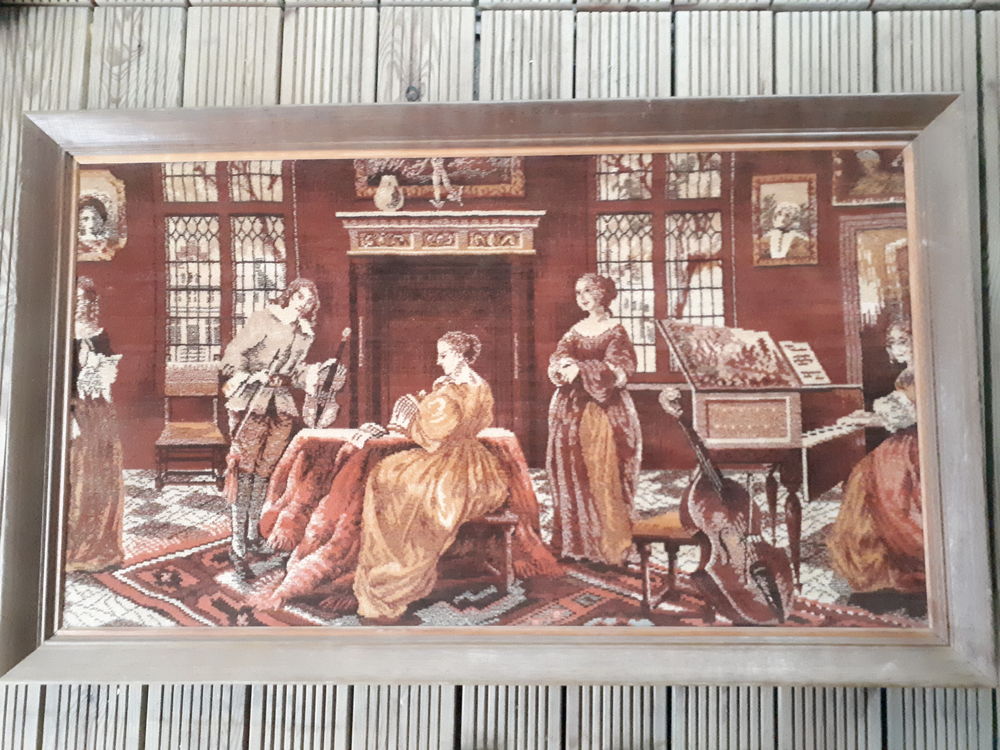 Cadre Tapisserie en velours 150 Montigny-Lencoup (77)