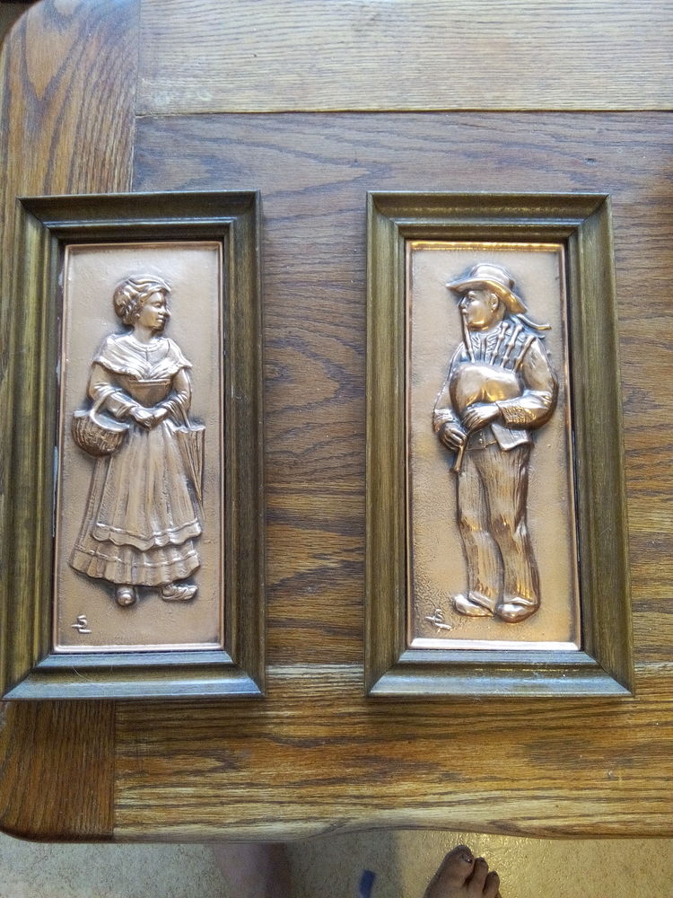 2 cadres cuivre 0 Compi�gne (60)