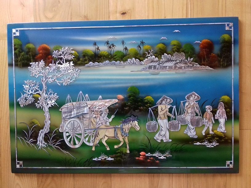 Cadres japonais en nacre 60 Frontignan (34)