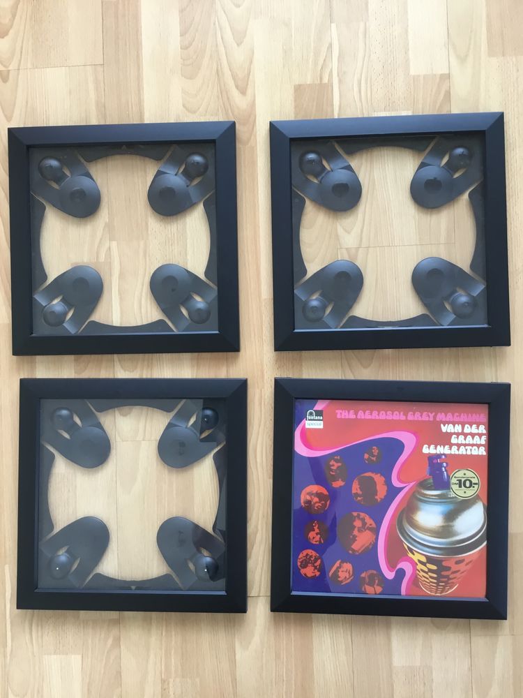 Lot de 4 cadres pour 33 T vinyles 35 Reims (51)